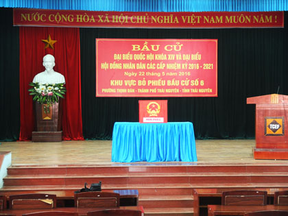 Trường Cao đẳng kinh tế-tài chính Thái Nguyên tích cực chuẩn bị các điều kiện cho ngày bầu cử Quốc hội và HĐND các cấp 22/5/2016.